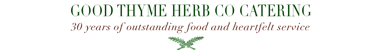 good thyme herb co catering